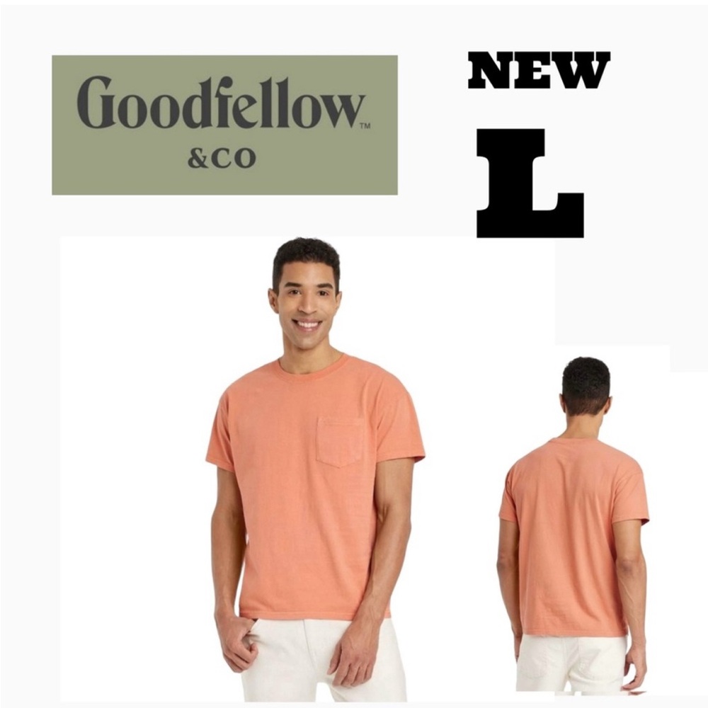 Goodfellow & Co Coral Pocket Tee